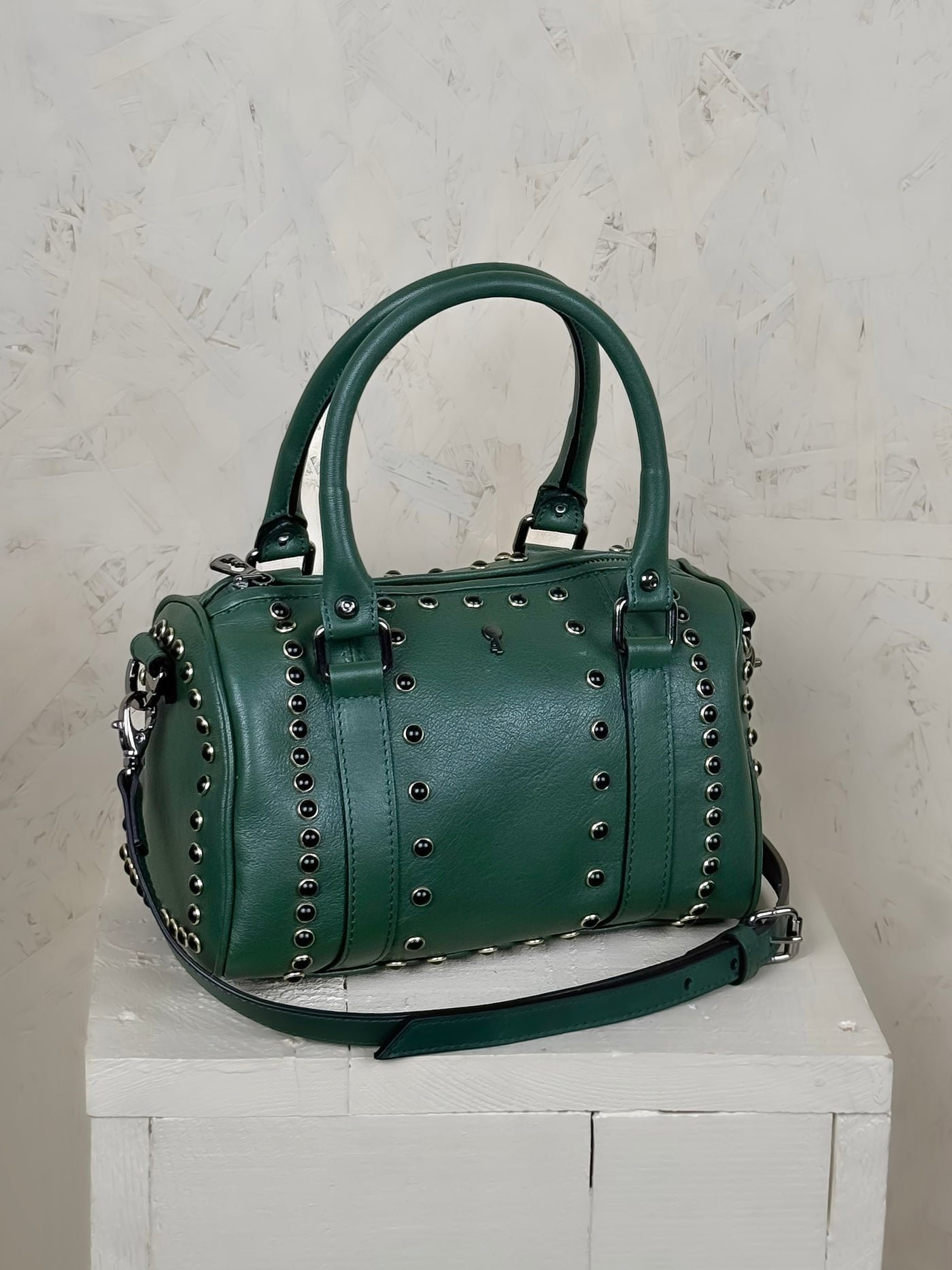 DOM BORCHIATA ROSSO - Bauletto Borchiato