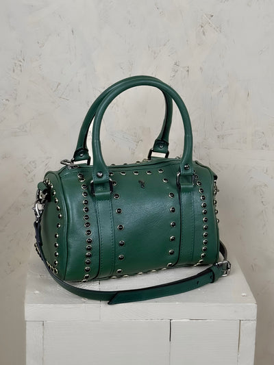 DOM BORCHIATA ROSSO - Bauletto Borchiato