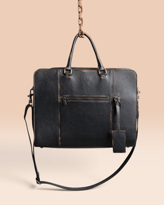 Unisex Leather Laptop Work Bag - GALLA SPECIAL