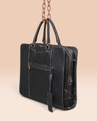 Unisex Leather Laptop Work Bag - GALLA SPECIAL
