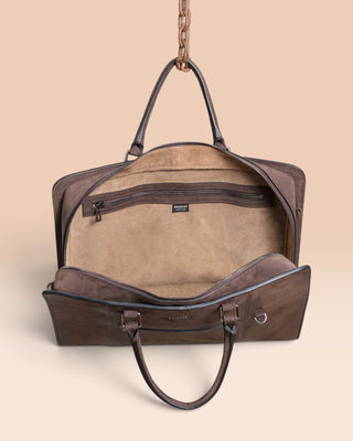 Laptoptasche aus Nubukleder – GALLA NABUCK