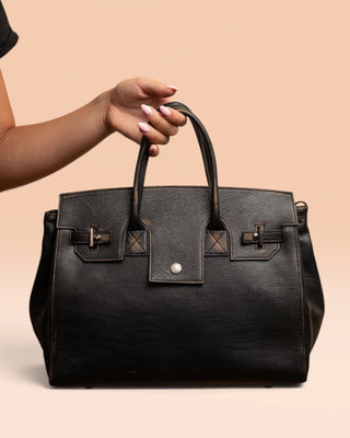 Women's Handmade Leather Bag - Ginevra Special Medium