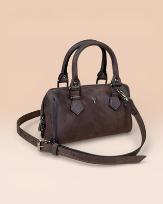 Borsa da donna in pelle nabuk - STEVEN NUBUCK