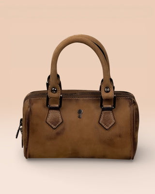 Borsa da donna in pelle nabuk - STEVEN NUBUCK