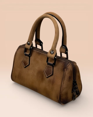 Borsa da donna in pelle nabuk - STEVEN NUBUCK