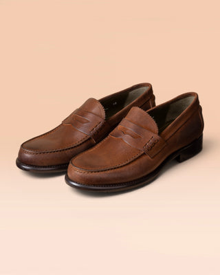 Buffalo Suede Penny Loafers – ZETE