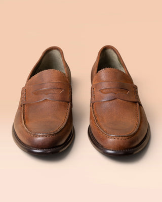 Buffalo Suede Penny Loafers – ZETE