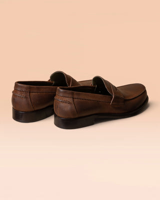 Buffalo Suede Penny Loafers – ZETE