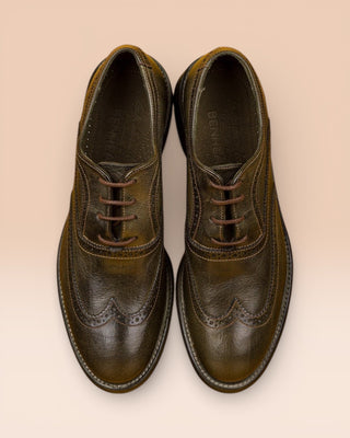 Women's Leather Lace-up Shoes - DA VINCI D510